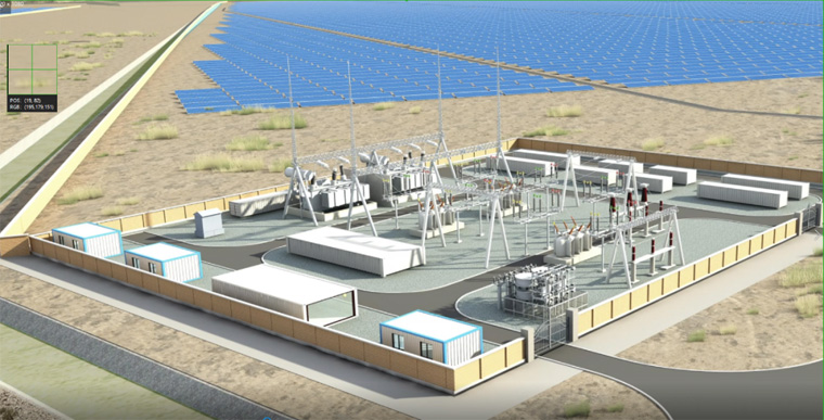 拜城:20万千瓦光伏新能源源网荷储一体化项目开工建设