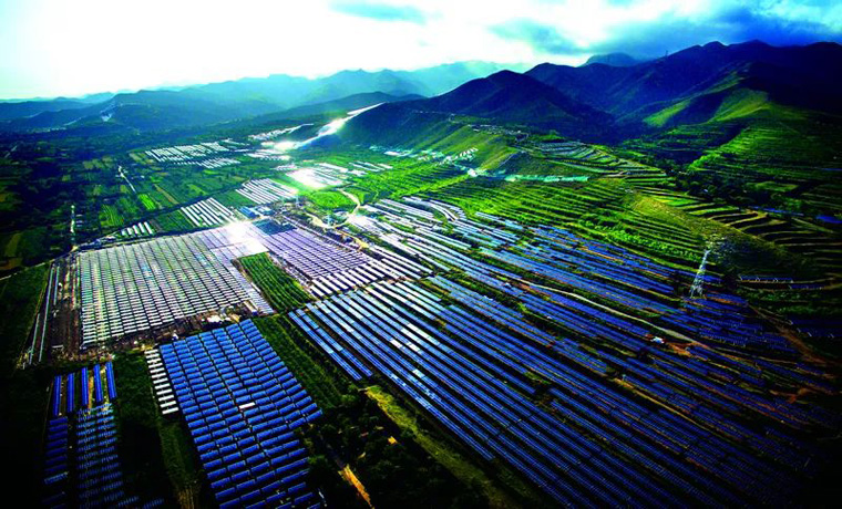 山西:光伏蓝色好风景带来绿色好“光”景
