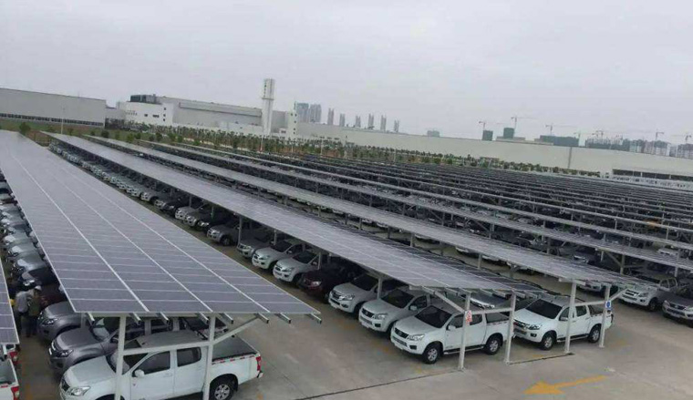 100千瓦光伏停车场投资多少，停车坪搭建光伏违建吗