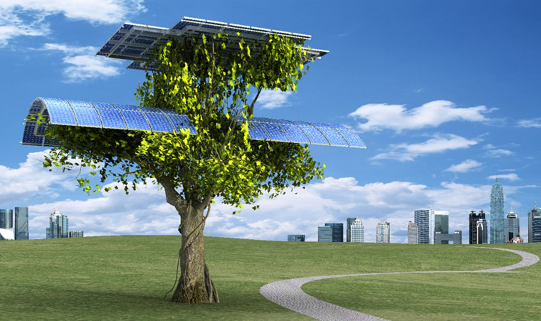 太阳能发电树的资料，什么是太阳树