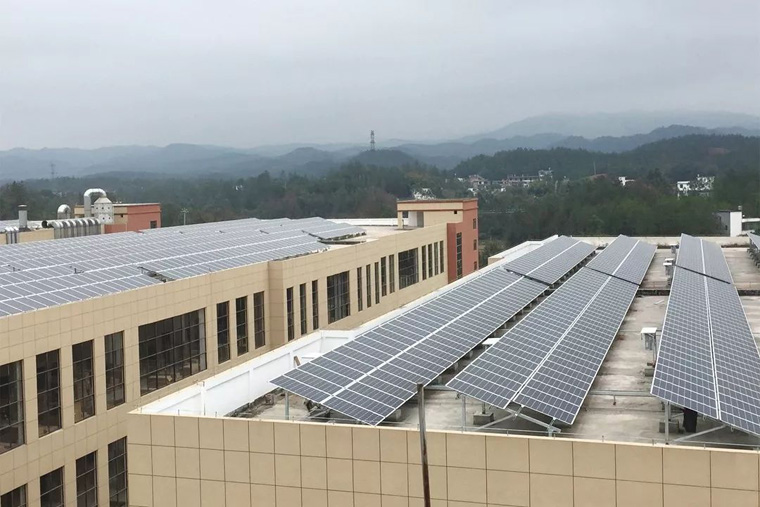 平屋顶光伏系统